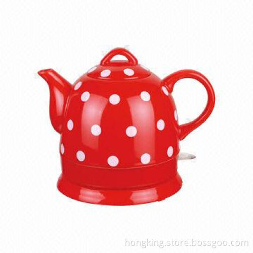 0.8L Ceramic Kettle with Water Boiling Function, Boil-dry Protection, Can Make Tea or Coffee